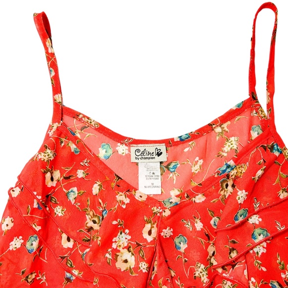 Celine Floral Crop Top - Picture 5 of 5